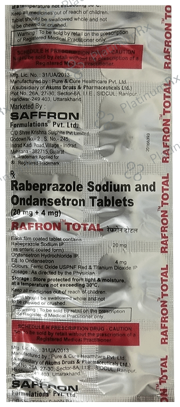 Rafron Total 4/20mg Tablet 10s