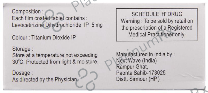 Lecope 5mg Tablet 10s