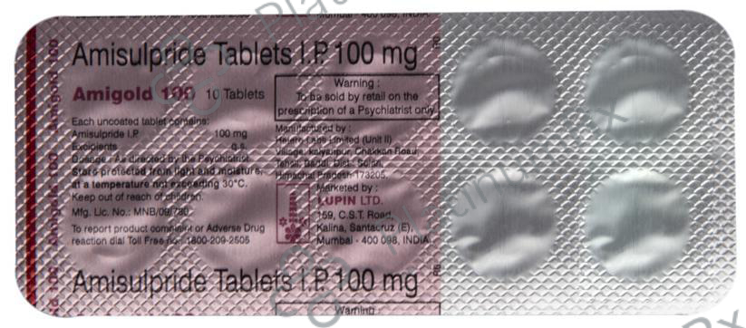 Amigold 100mg Tablet 10s