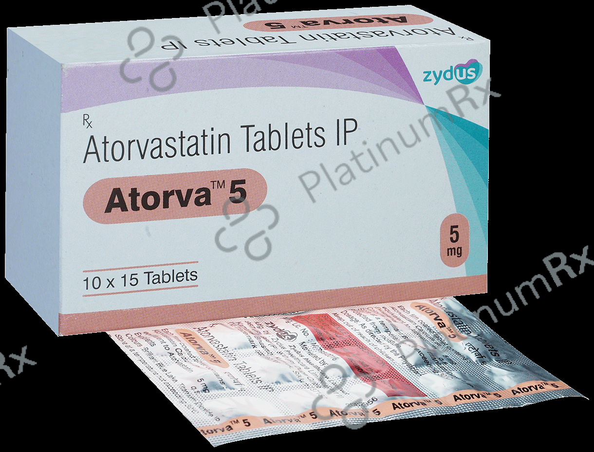 Atorva 5mg Tablet 15s