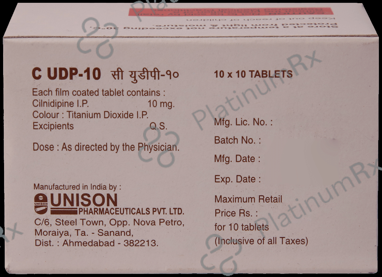 C UDP 10mg Tablet 10s