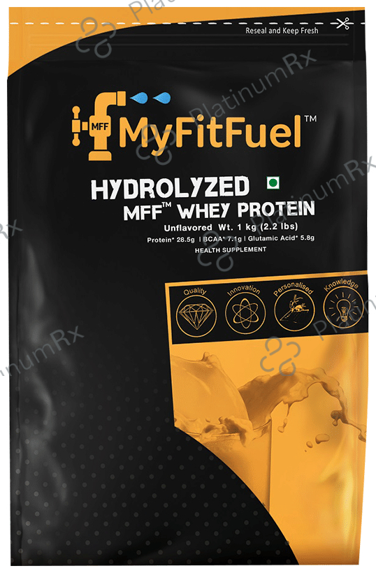 MyFitFuel Hydrolyzed Whey Protein Powder Unflavored