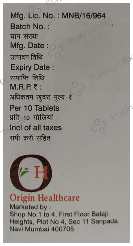 Gvos M 0.2mg/500mg/1mg Tablet