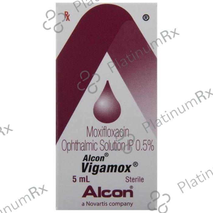 Vigamox 0.5% Ophthalmic Solution 5ml