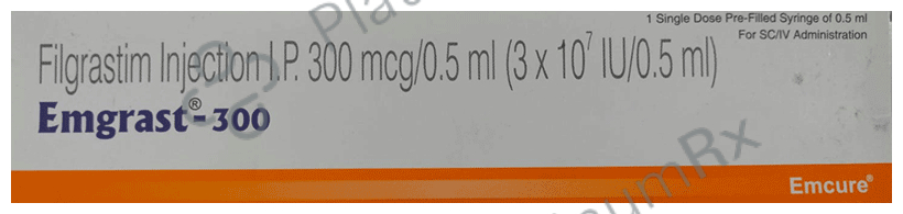 Emgrast 300mcg Injection