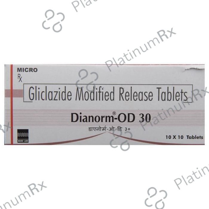 Dianorm OD 30mg Tablet MR 10s