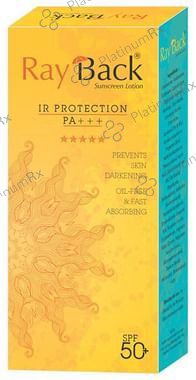 Ray Back Sunscreen Lotion SPF 50+