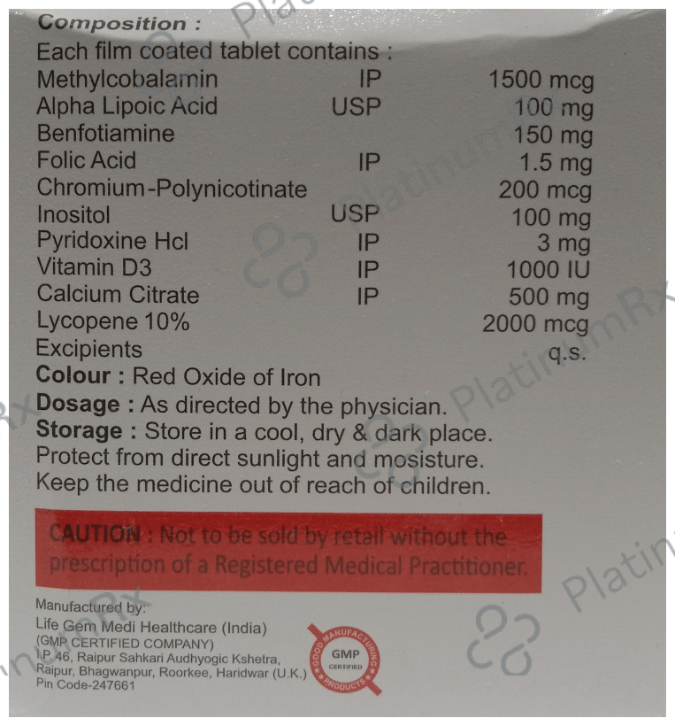 Mecoverge CD3 Tablet
