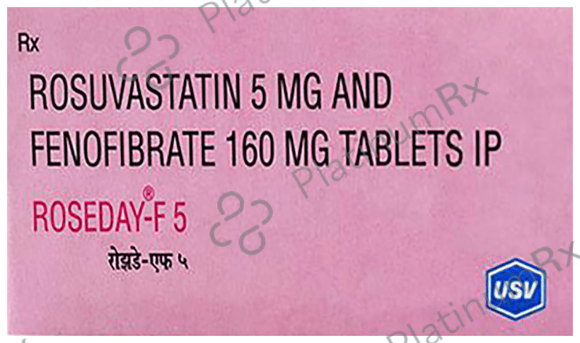 Roseday F 5/160mg Tablet 10s