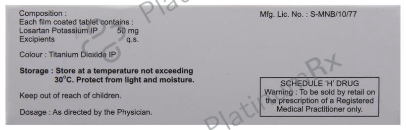 Losakind 50mg Tablet 10s