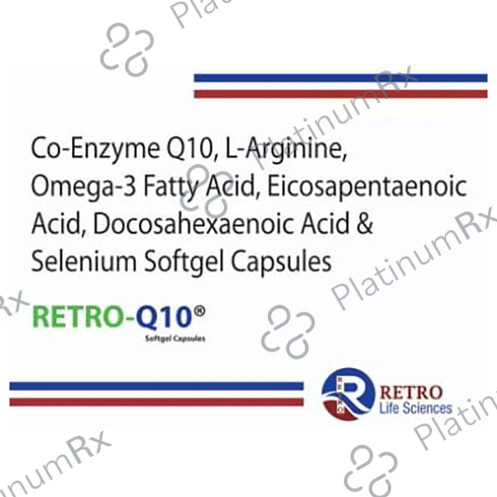 Retro-Q10 Softgel Capsule
