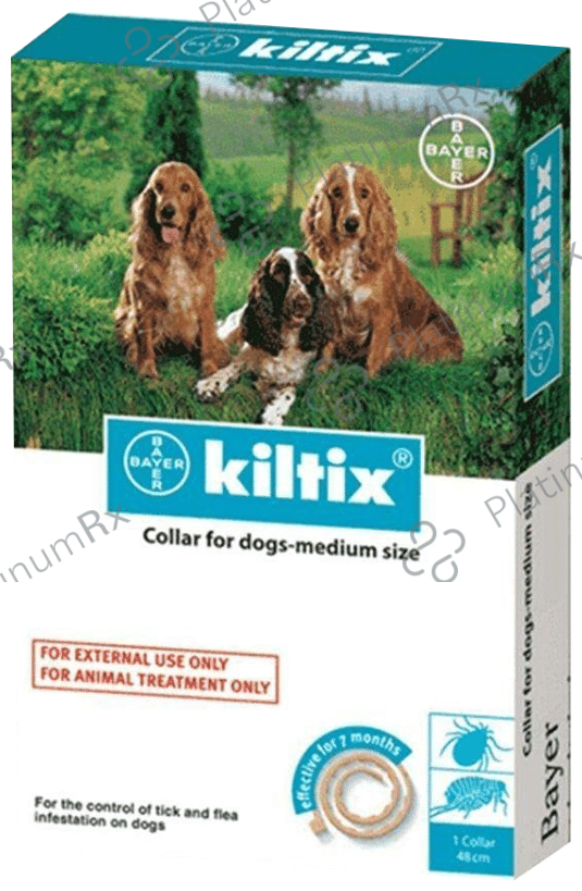 Bayer Kiltix Collar for Dogs Medium