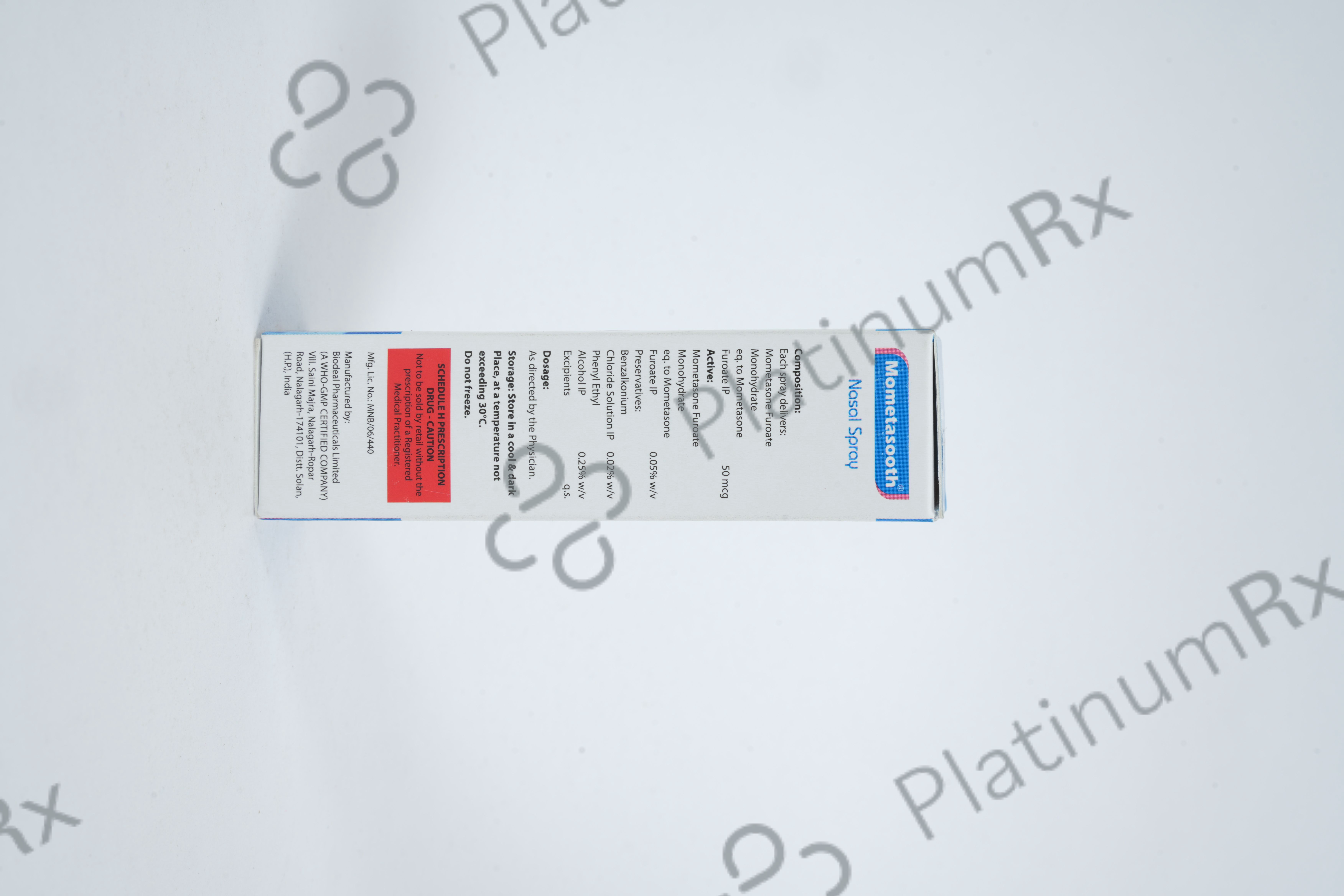 Mometasooth 50mcg Nasal Spray 10ml