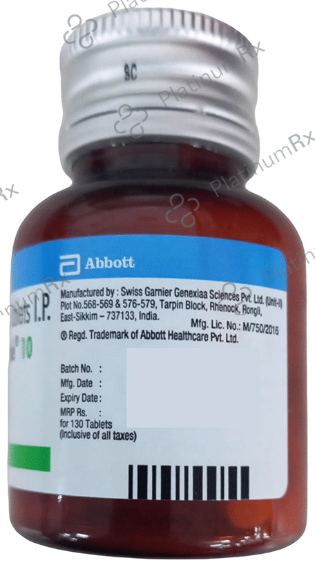 Neo Mercazole 10mg Tablet 130s