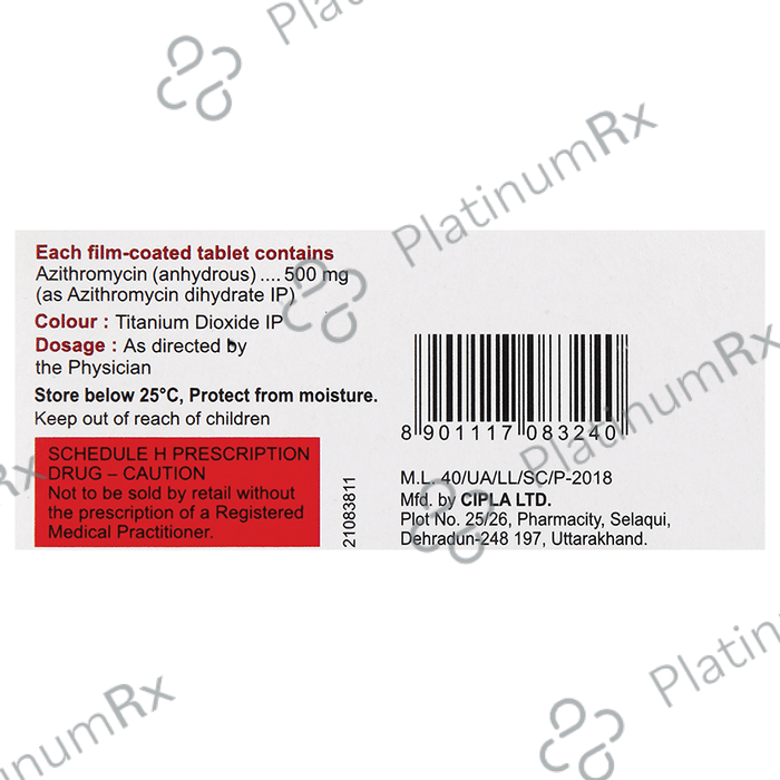 Azomycin 500 Tablet