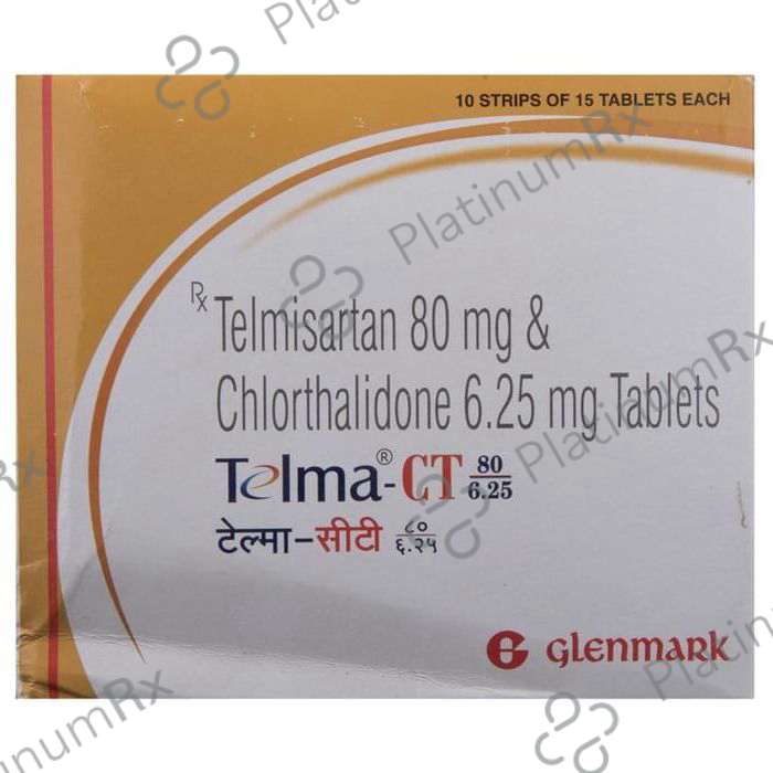 Telma CT 80/6.25mg Tablet 15s