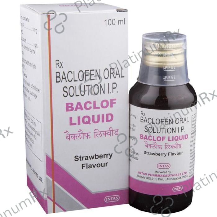 Baclof Liquid Strawberry 5mg 100ml