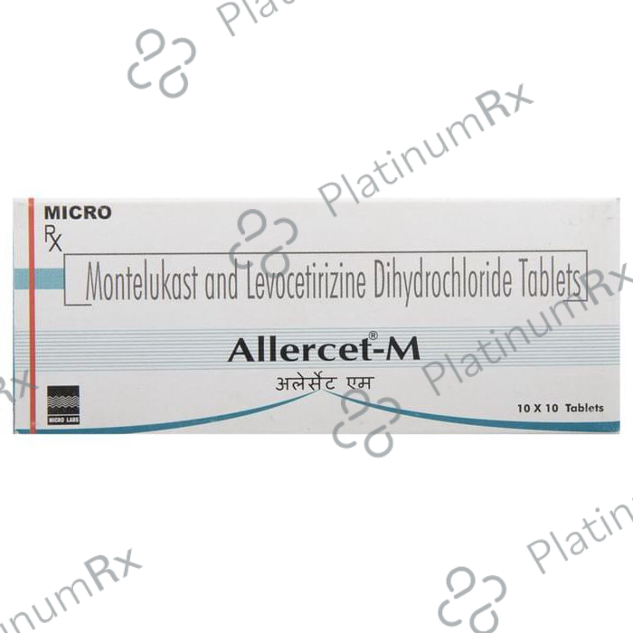 Allercet M 5/10mg Tablet 10s