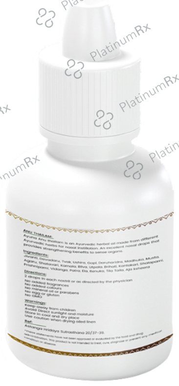 Ayuna Anu Thailam Herbal Nasya Oil
