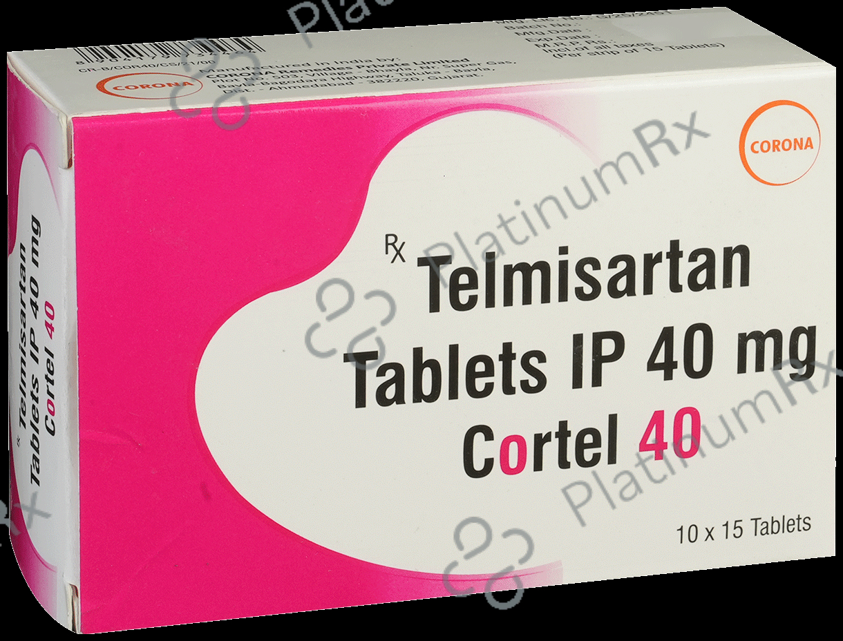 Cortel 40mg Tablet 15s
