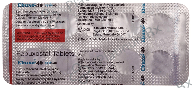 Ebuxo 40mg Tablet 10s