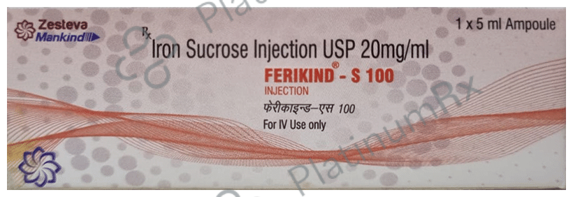 Ferikind S 100mg Injection 5ml
