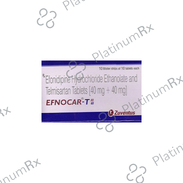 Efnocar T 40/40mg Tablet 10s