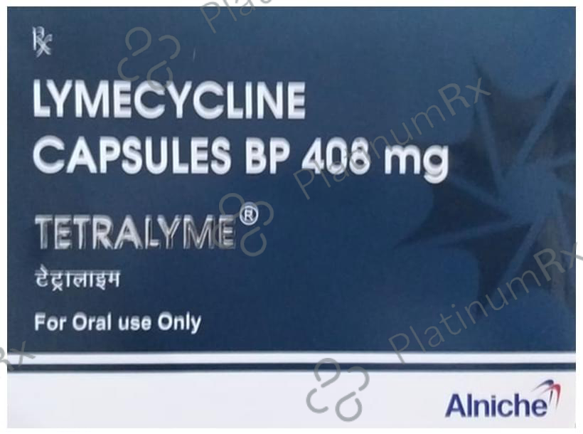 Tetralyme 408mg Capsule 10s