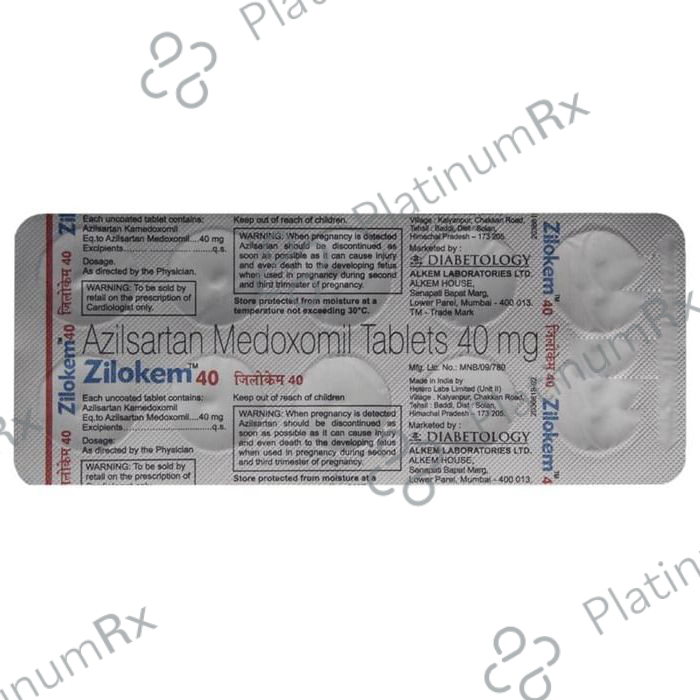 Zilokem 40 Tablet