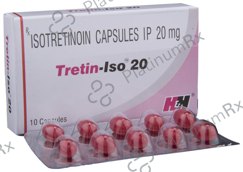 Tretin Iso 20mg Capsule 10s