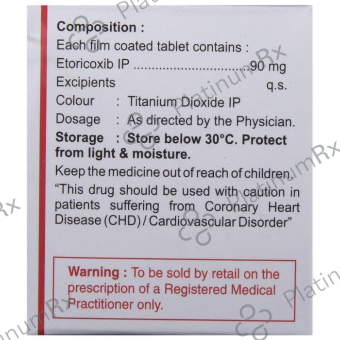 Etorvel 90mg Tablet 10s