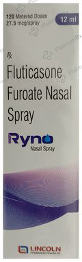 Ryno Nasal Spray 120MDI