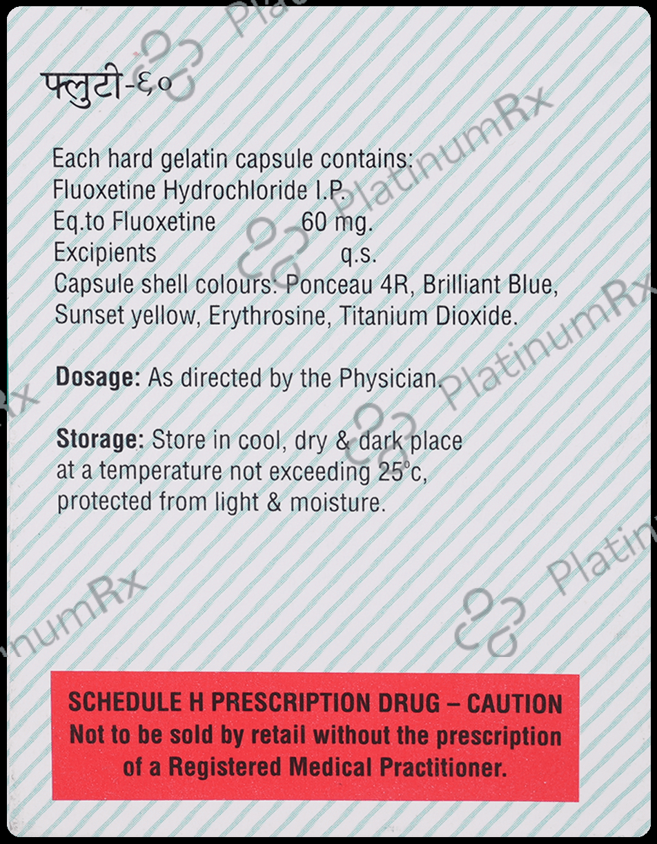 Flutee 60mg Capsule