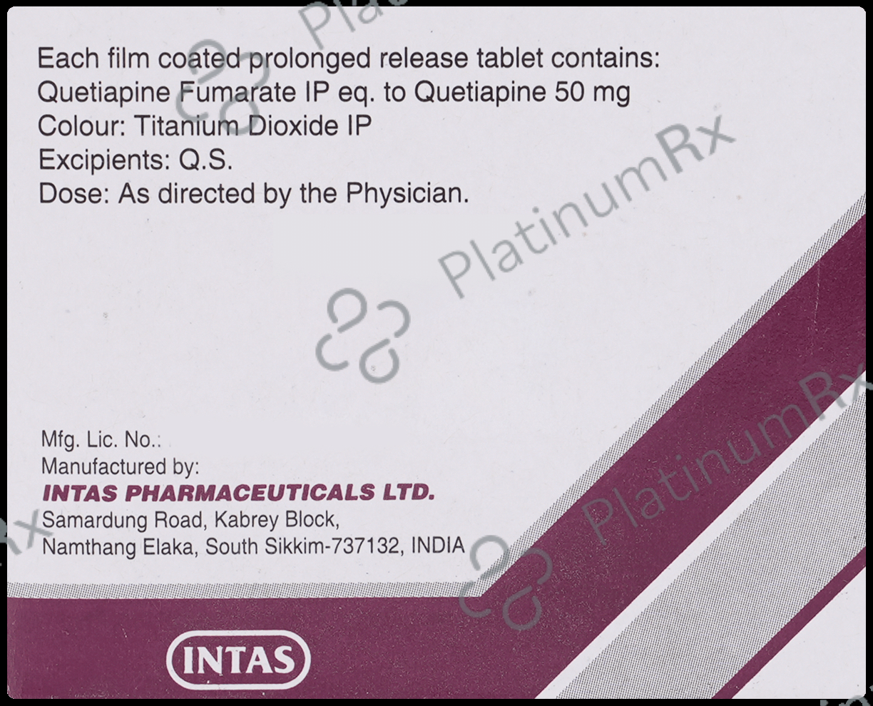 Qutan SR 50mg Tablet 10s