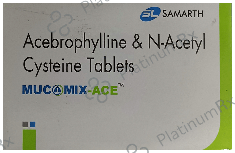 Mucomix Ace 100/600mg Tablet 10s