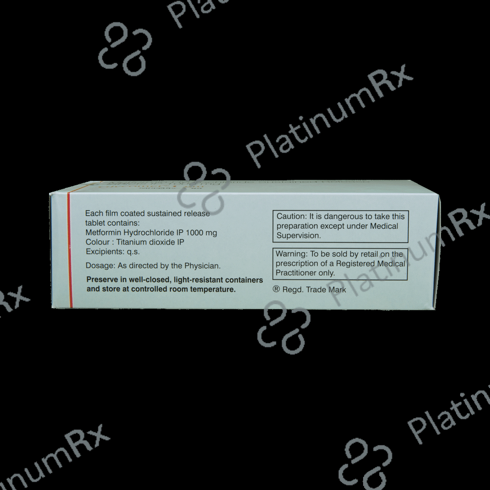 Glycomet SR 1mg Tablet 15s