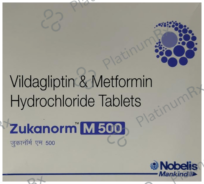 Zukanorm M 500/50mg Tablet 20s