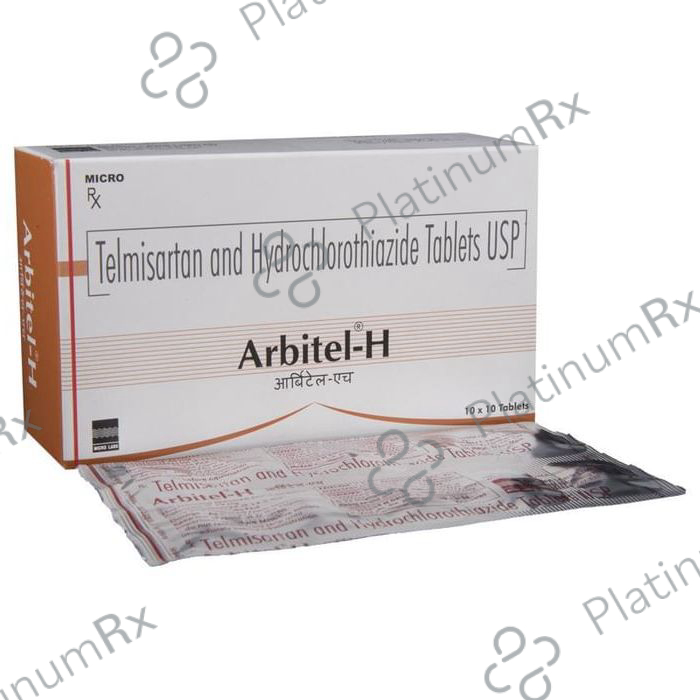 Arbitel H 12.5/40mg Tablet 10s