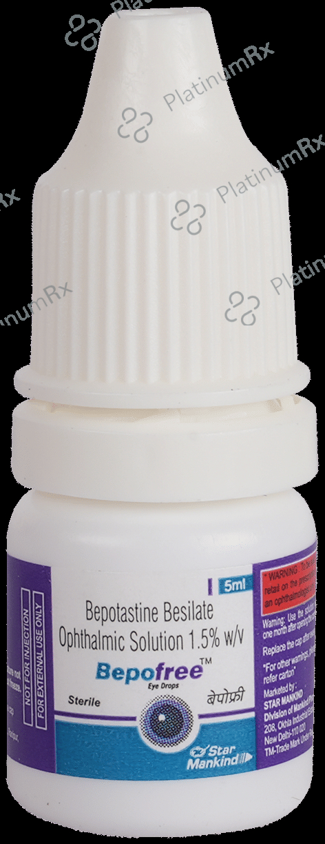 Bepofree 1.5% Eye Drop 5ml