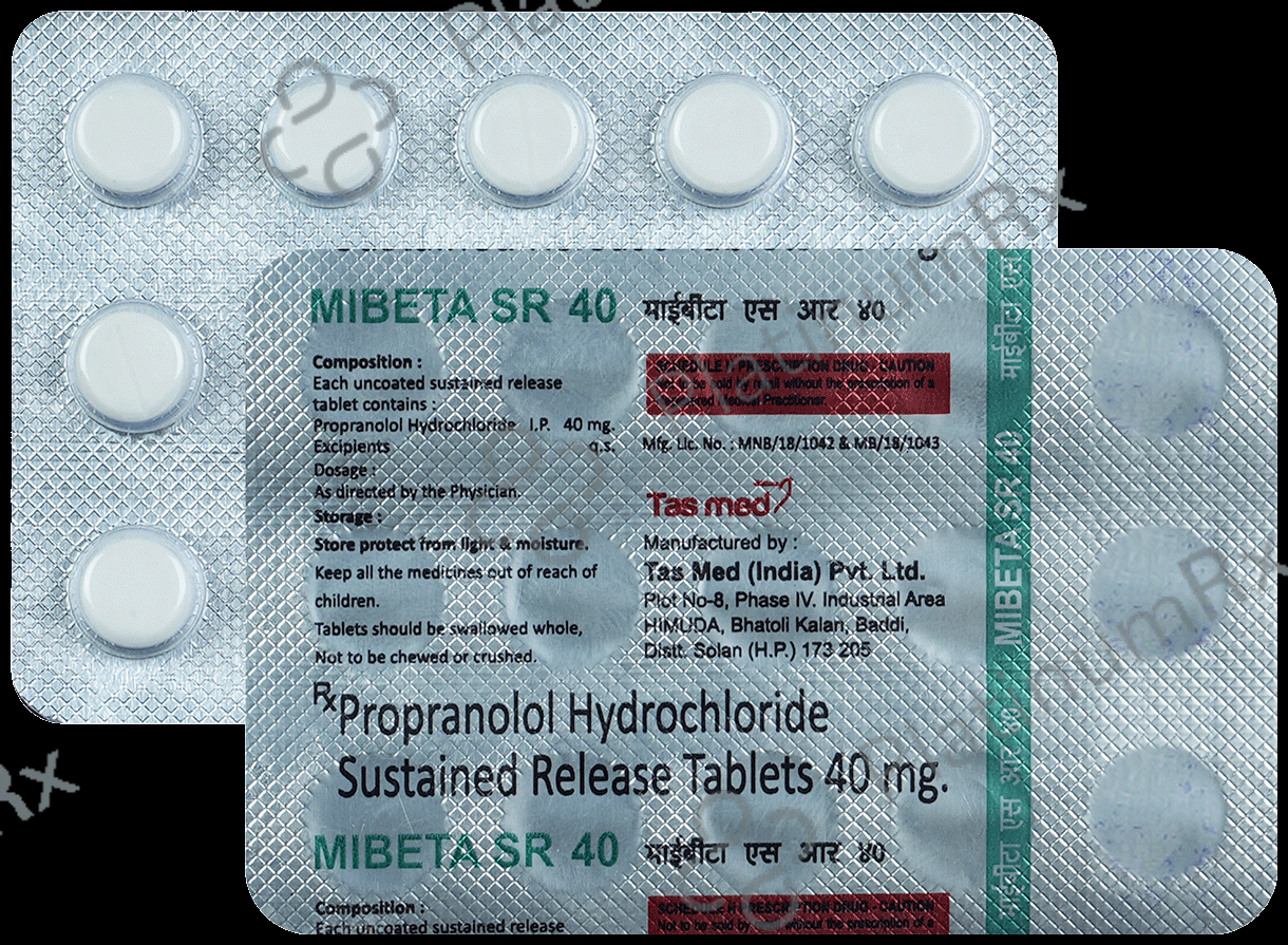 Mibeta SR 40 Tablet 15 Tablet SR