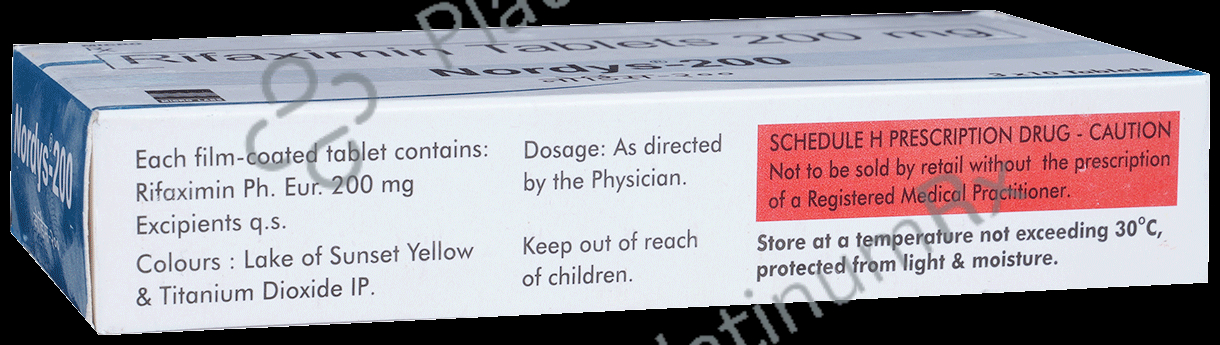 Nordys 200mg Tablet 10s