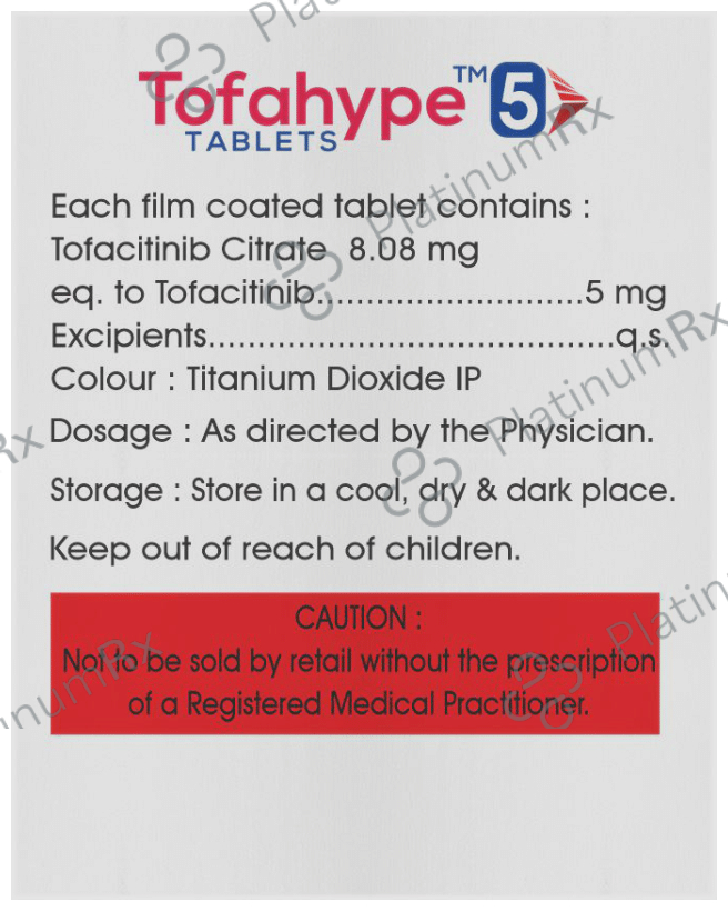 Tofahype 5mg Tablet 10s