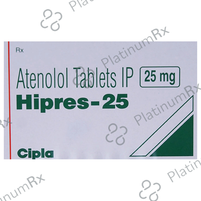 Hipres 25mg Tablet 14s