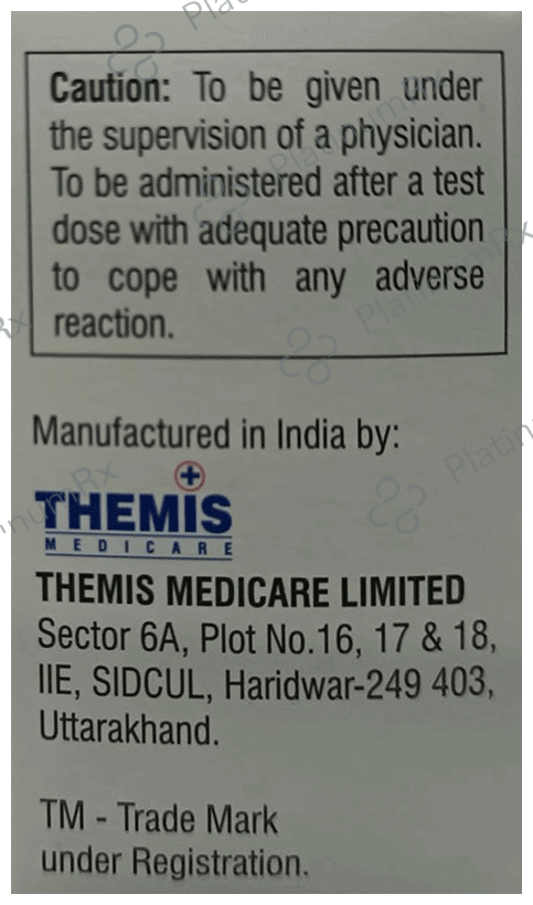 Themicaine AD 2%/0.005mg Injection