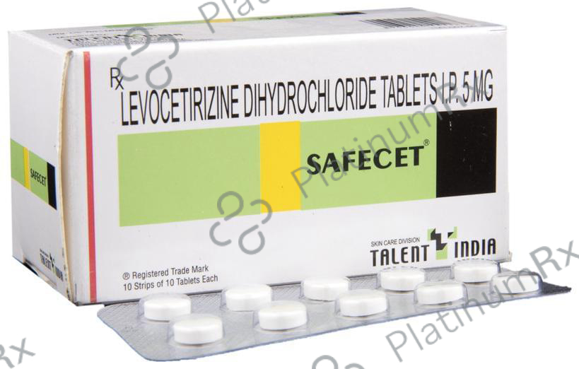 Safecet 5mg Tablet 10s