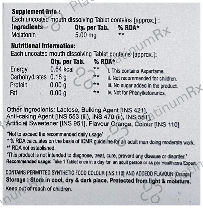 Lamrest 5mg Tablet 15s