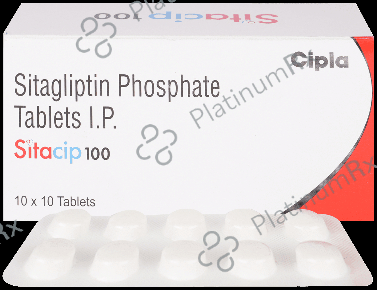 Sitacip 100mg Tablet 10s