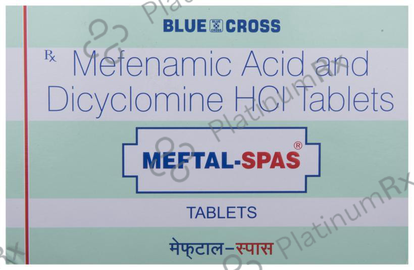 Meftal Spas 10/250mg Tablet 10s