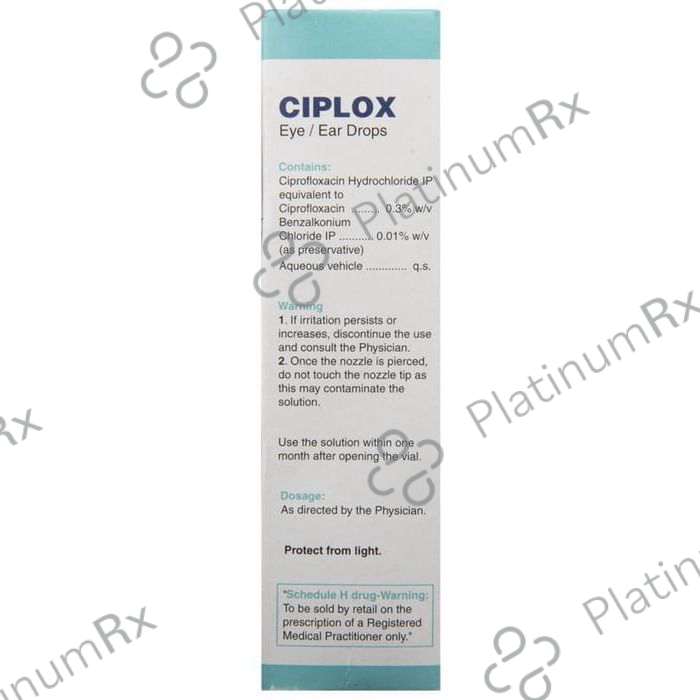 Ciplox 0.3% Eye/Ear Drops 10ml