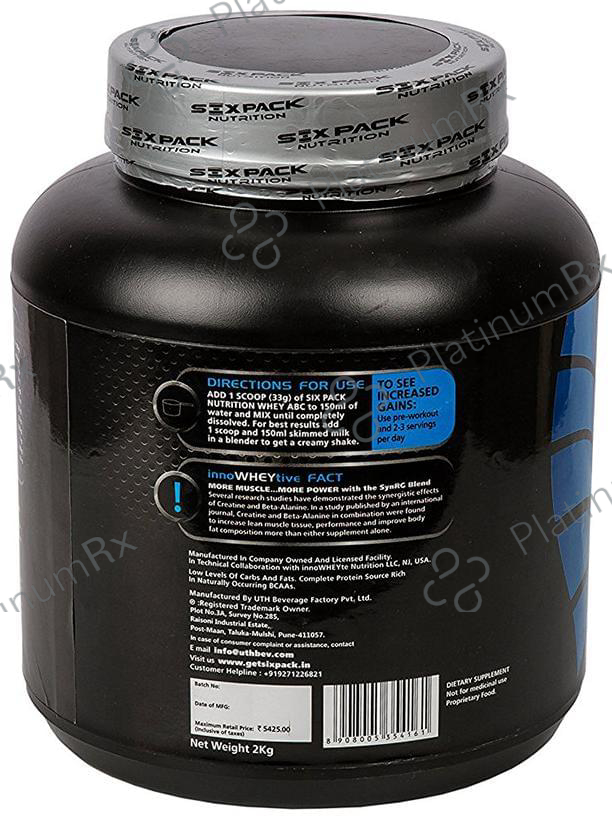Sixpack Nutrition Whey ABC Protein Powder Choco Mocha 2 kg
